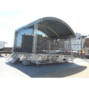 Set Prolyte ARC 8x6 (incl. vloer, railing en trap) (compleet)