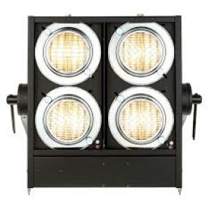 Audience blinder 4-voudig 4x 650watt