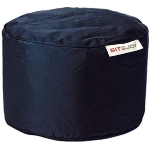 Sit & Joy Small Dot zitzak (zwart) 55×35 cm