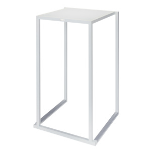 Kubo Ferro statafel (70x70x110cm) (wit)