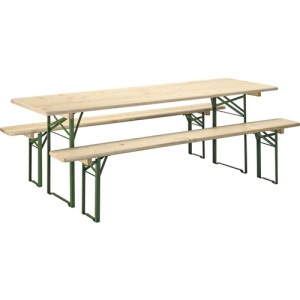 Bierset 2x bank 1x tafel