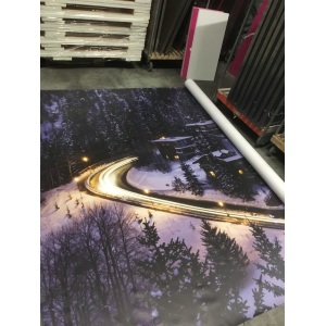 Decor Spandoek (winter landschap)  8 meter