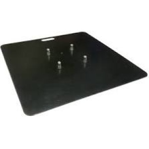 Heavy Baseplate 100×100 50 kg zwart