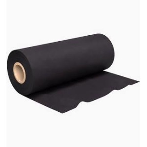 Podium afrok – zwart (Doek op maat) 20cm hoog per strekkende meter.
