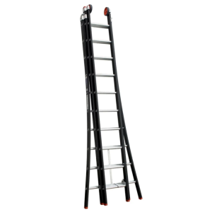 Ladder reform 3delig 3×12 treden 3.35/8.25mtr. (zwart)