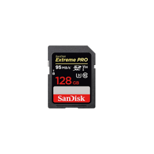 SD Card Extreme Pro 128 GB 300mb/s