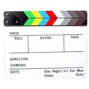 COMMLITE CA-FCB COLORFUL FILM CLAPBOARD