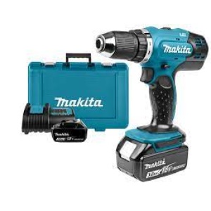 Accu schroef machine (Makita) incl. bit/boren set.