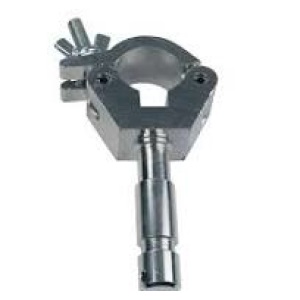 Scaffclamp met spigot zwart