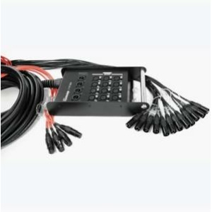 Stagebox XLR 24 in/4 out 25 mtr.