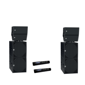 Eindset Martin Torus 4xTop – 4x Sub – 2x Ikon – Speakon Kit